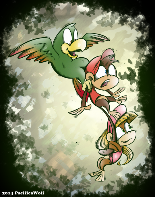 Stickerbrush Simians